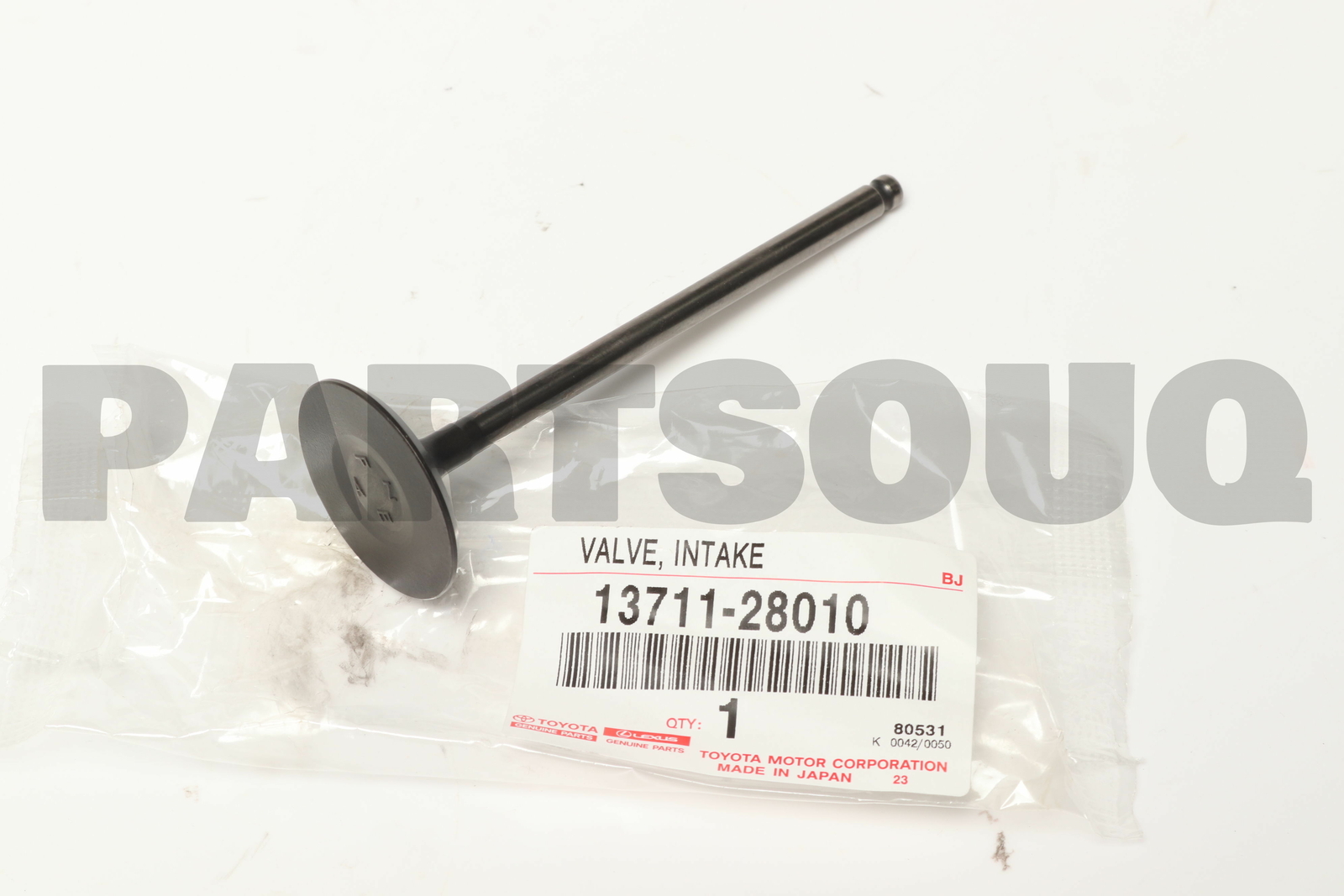 1371128010 Genuine Toyota VALVE, INTAKE 13711-28010 | eBay