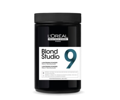 L'Oréal Professional BLONDES STUDIO AUFHELLUNG BLEIPULVER Nr. 9-500g