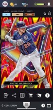 Topps Bunt DIGITAL Cosmic Chrome 23 Pete Alonso #79 Orange Base Iconic