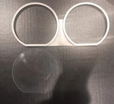 1x REPLACEMENT GLASS Gauge lens Harley Davidson Touring Speedometer Tachometer