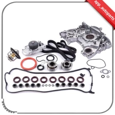 Timing Belt Water Pump Thermostat Kit For 94-02 HONDA ACCORD EX LX DX VP 2.2 2.3