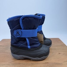 New Kids Kamik Snowbug 5 Insulated Faux Fur Lined Waterproof Snow Boots Size 7 C