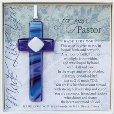Pastor Appreciation Gift/Pastor Gift/Thank You Gift for 5"L x 5"W, Blue