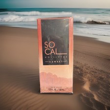 Hollister So Cal Sunset Eau De Cologne 1.7 oz 50mL Brand New Sealed Never Used.