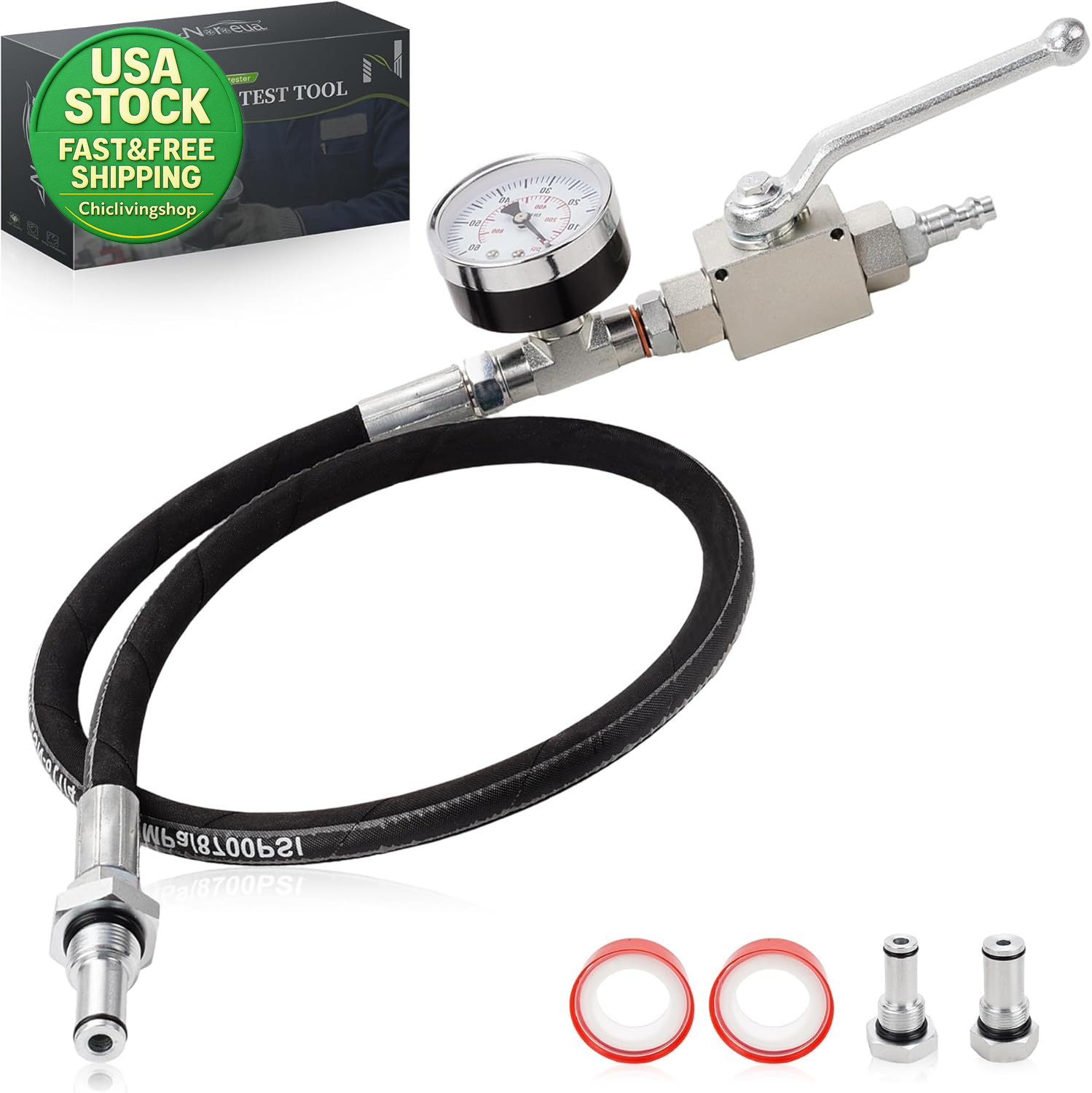 IPR Air Test Tool Kit for Ford 6.0L 7.3L Powerstroke Diesel 