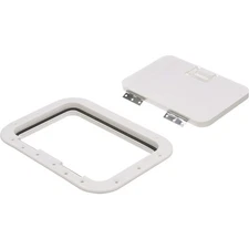 Seachoice New 7X11in. White Handle Hatch, 50-39131 7X11in. White Handle Hatch,