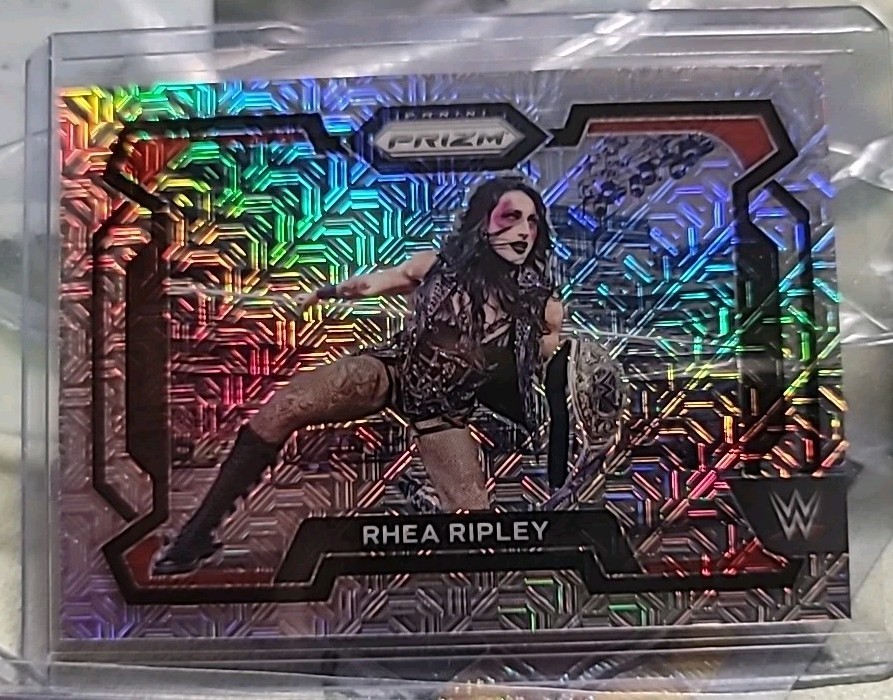 2024 WWE Panini Prizm Rhea Ripley Mojo /25