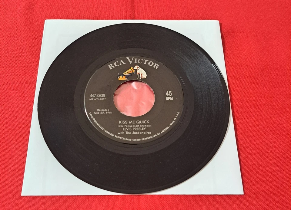 Elvis Rare 45 Gold Standard Series " Suspicion " June 1964....USA - Bild 4 von 4