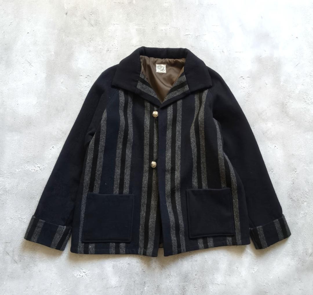 ORSLOW Chimayo Jacket Navy Coverall Men's Size 2 Used