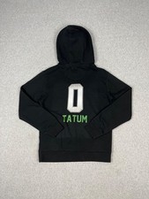 Boston Celtics Sweatshirt Mens S Black Fanatics Jayson Tatum Hoodie Pullover
