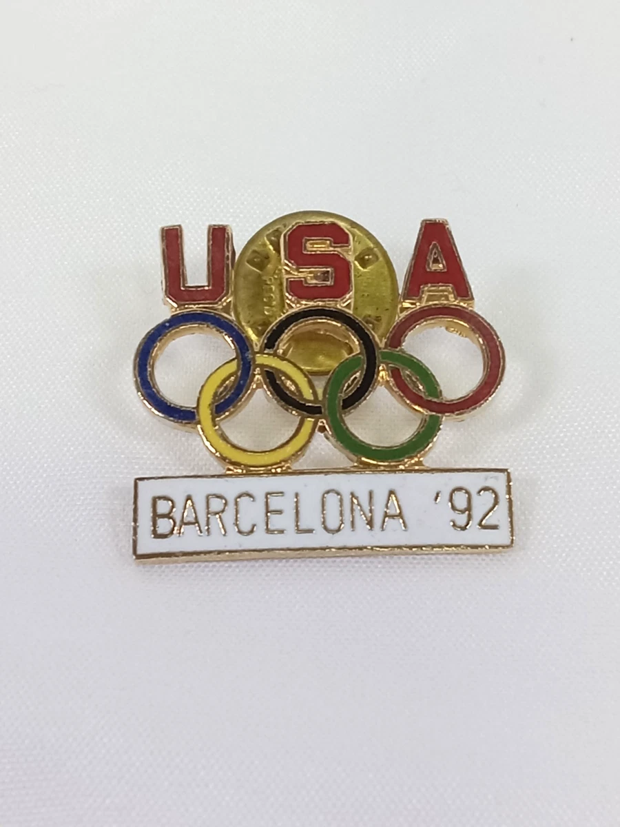 Pin’s Olympique Barcelone 1992 – Logo Officiel, Métal, Rare