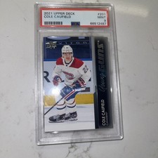 Cole Caufield Young Guns 2021 Upper Deck Series One Hockey Montréal Canadiens RC
