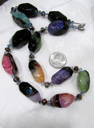 Jewelry Beautiful 22" Gemstone Necklace - Picture 3 of 3