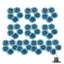 51Pcs 2" Die Grinder Quick Change Sanding Disc 36 60 80 120 240 Grit