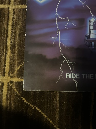 Metallica Ride The Lightning Lp Vinyl Pressing N.E.W 193371 1986 sehr guter Zustand + - Bild 5 von 12
