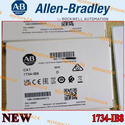 NEW PLC 1734-IB8 SER.D Digital Input Module New Factory Sealed 1734IB8
