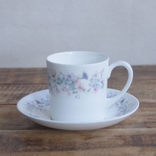 Wedgwood Angela piattino tazza caffè vintage stoviglie motivo floreale 250122...