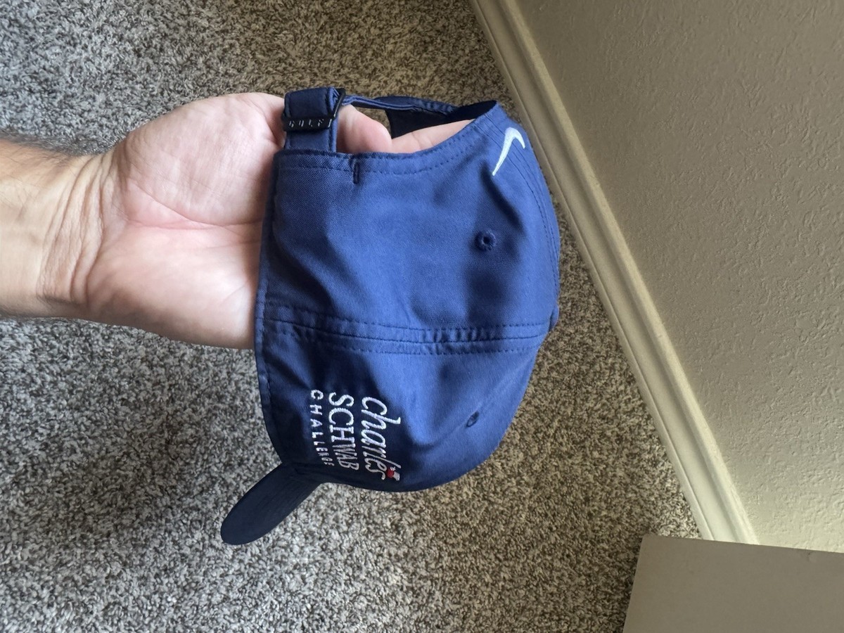 Nike Colonial Charles Schwab Tournament Navy Blue Hat View 2