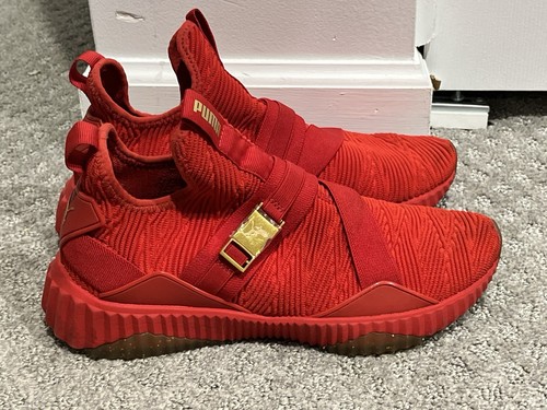 Zapatillas deportivas Puma Defy Varsity para mujer talla 9 cinta roja-dorada metálica - Imagen 3 de 7
