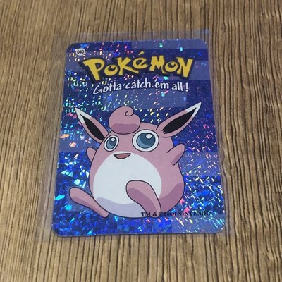 Wigglytuff #040 - Vintage Vending Machine Prism Sticker 2000 - Pokemon Card