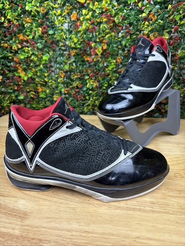 Nike Air Jordan 2009 Hall Of Fame 371499-031 schwarz weiß rot OG Schuhe Herren 11