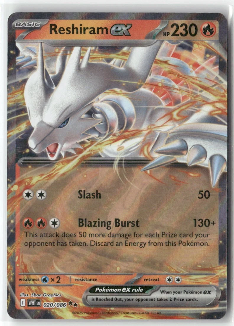 Reshiram Ex for sale | eBay