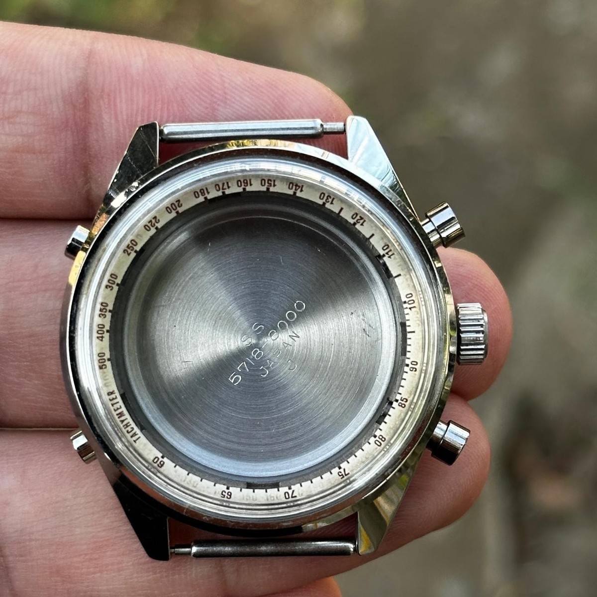 Rare Vintage Seiko 5718-8000 Tokyo Olympic Japan Men's Watch Case