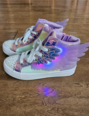 Twinkle Toes Skechers Wings Unicorn High Top Shoes Size Kids