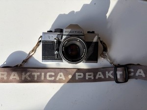 Praktica MTL 5 Vintage Camera And Strap