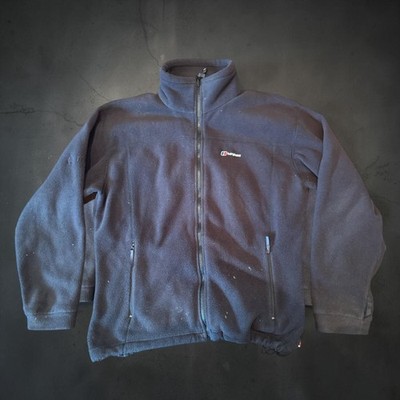 Berghaus Navy Full Zip Fleece Jacket Size 16