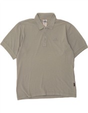 ADIDAS Mens Polo Shirt UK 36/38 Small Grey Cotton AV01