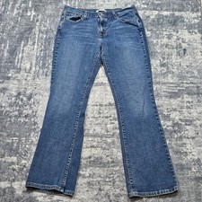Levi's Womens Jeans 515 Boot Cut Blue Denim Medium Wash Mid Rise Long 14 L