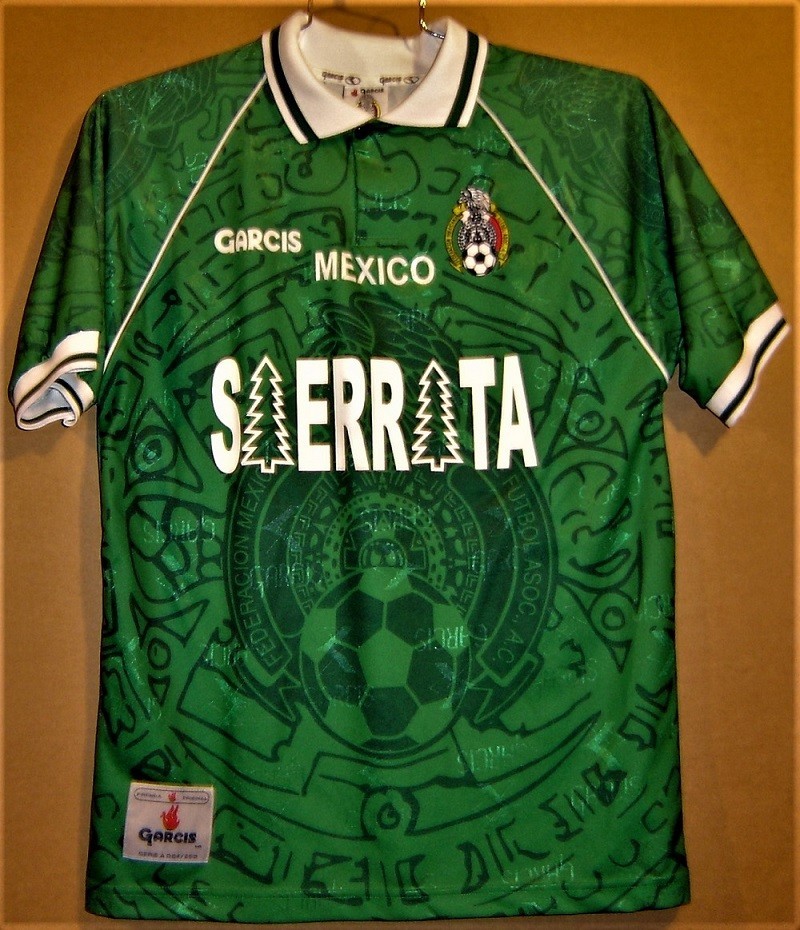 RAFAEL TOBAR #4 GARCIS MEXICO SIERRITA SOCCER JERSEY