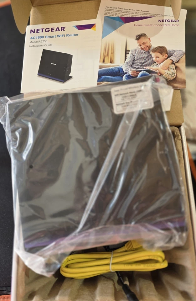 NETGEAR Cable Modem Wi-Fi Router Combo Dual Band C6250 DOCSIS 3.0 AC1600 New - Image 2 of 2