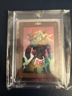 Squidward s Gallery Sg-3 spongebob topps chrome