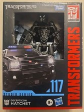NEW  Transformers Dark Side of Moon Studio Series 117 Decepticon Hatchet Figure