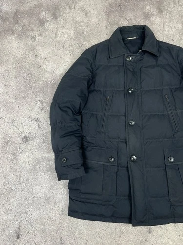 Ermenegildo Zegna Goose Down Jacket Navy Men's size 50 image 2
