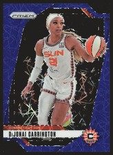 2024 Panini Prizm WNBA #118 DiJonai Carrington Blue Velocity Prizms