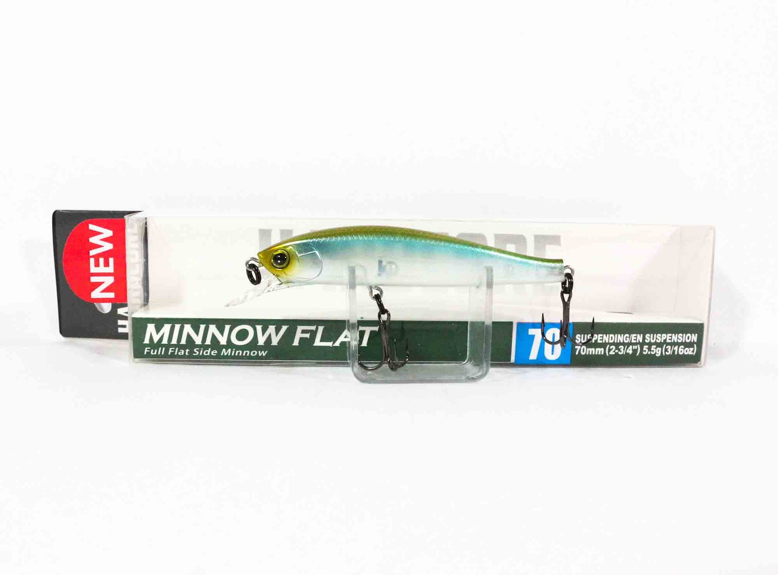 Yo Zuri Duel Hardcore Minnow Flat 70SP Suspend Lure R1358-GSPS (3691)