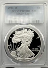 2011-S AMERICAN SILVER EAGLE PCGS PR70 DCAM (PERFECT GRADE!)