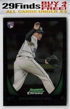 Henderson Alvarez RC 2011 Bowman Draft Chrome #82 Toronto Blue Jays