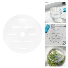 Round Aquarium Lid Cover Transparent Acrylic Mesh for Fish Tank Secure Top