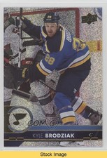 2017-18 Upper Deck Gold Rainbow Foil Kyle Brodziak #161 READ p0r