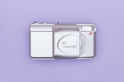 Olympus Superzoom 80 G 35mm Point and Shoot Compact Film Camera