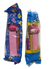 Lot of 2 Vintage Sanrio My Melody Hello Kitty Pez Dispensers Sealed