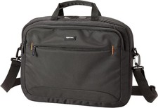 Laptop Carrying Case with Shoulder Strap and Handle for 15.6 in Laptop, Black