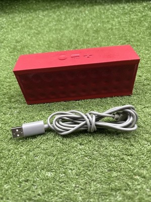 Jawbone Jambox Mini Bluetooth Speaker - Red V3J-JBE - Working. 22