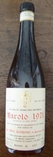 Barolo 1971. Poderi Aldo Conterno di Monforte D'Alba. Vino da collezione.