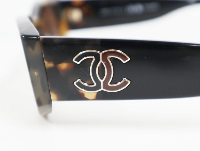 CHANEL 5525 A Coco Mark Rectangle Shape Eyewear T… - image 2