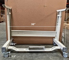 Heavy-Duty L / T Industrial Legs with Wheels ...